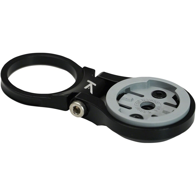 K-EDGE Adjustable Stem Mount for Wahoo Bolt and ELEMNT Computers: Black