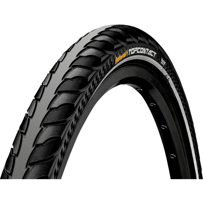 Top Contact II Tire – 700 x 47 Clincher Folding BLK/Reflex Vectran Breaker E50