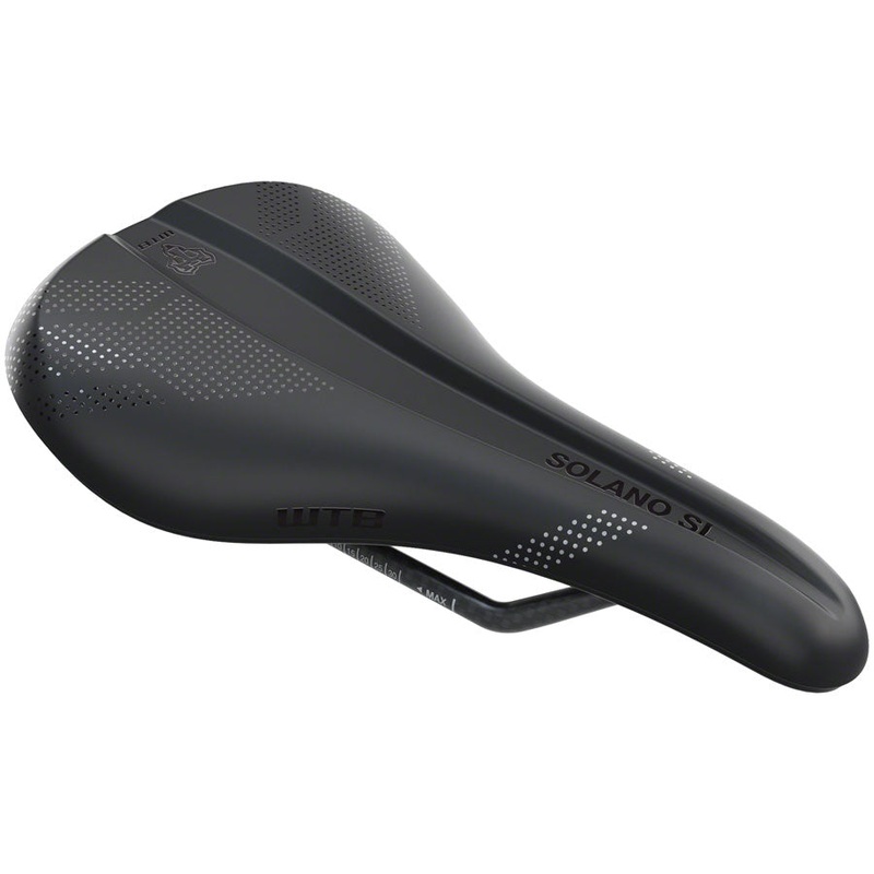 WTB Solano SL Saddle – Carbon Black Medium Fusion Form