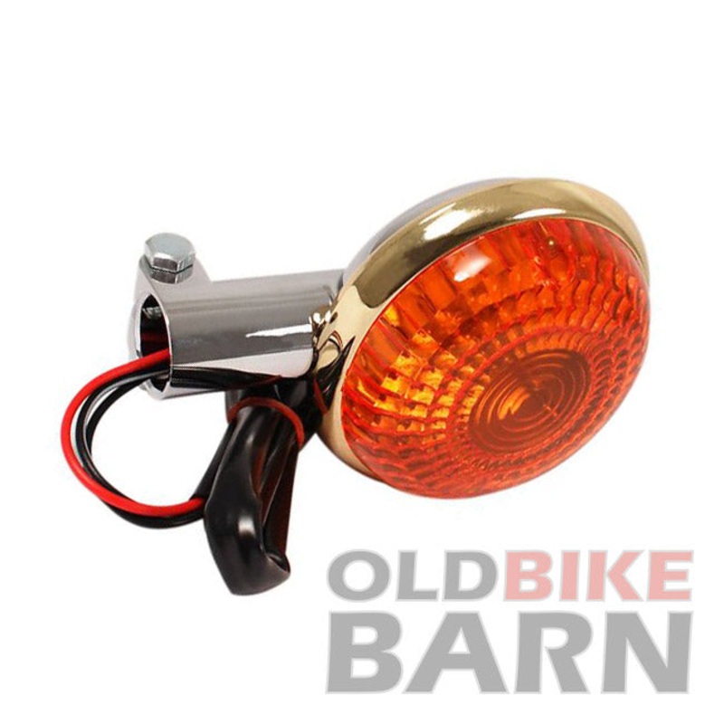 Yamaha 85-98 VMX1200 Indicator (Gold Trim)