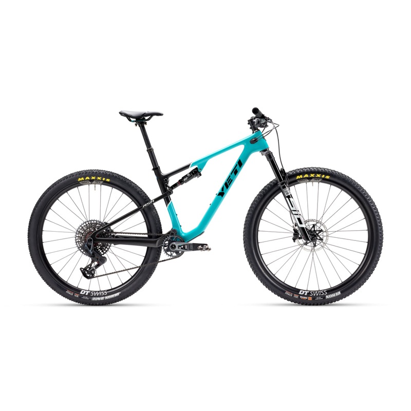 Yeti ASR Turq Series Complete Bike w/ T3 SRAM X0 T-Type AXS w/o Lockout, Turquoise