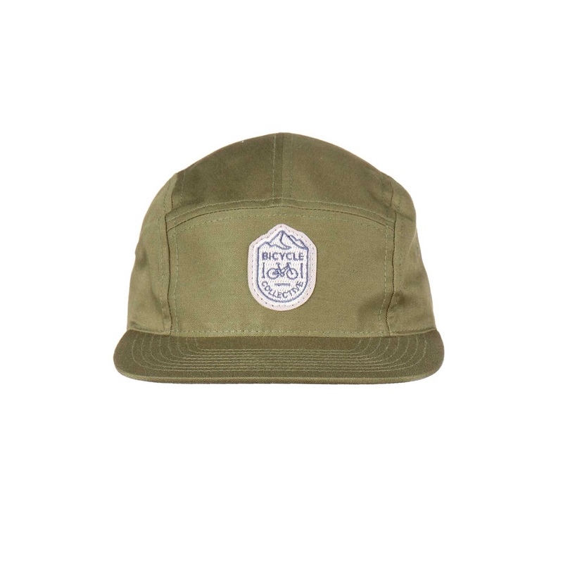 Bicycle Collective 5 Panel Hat Black