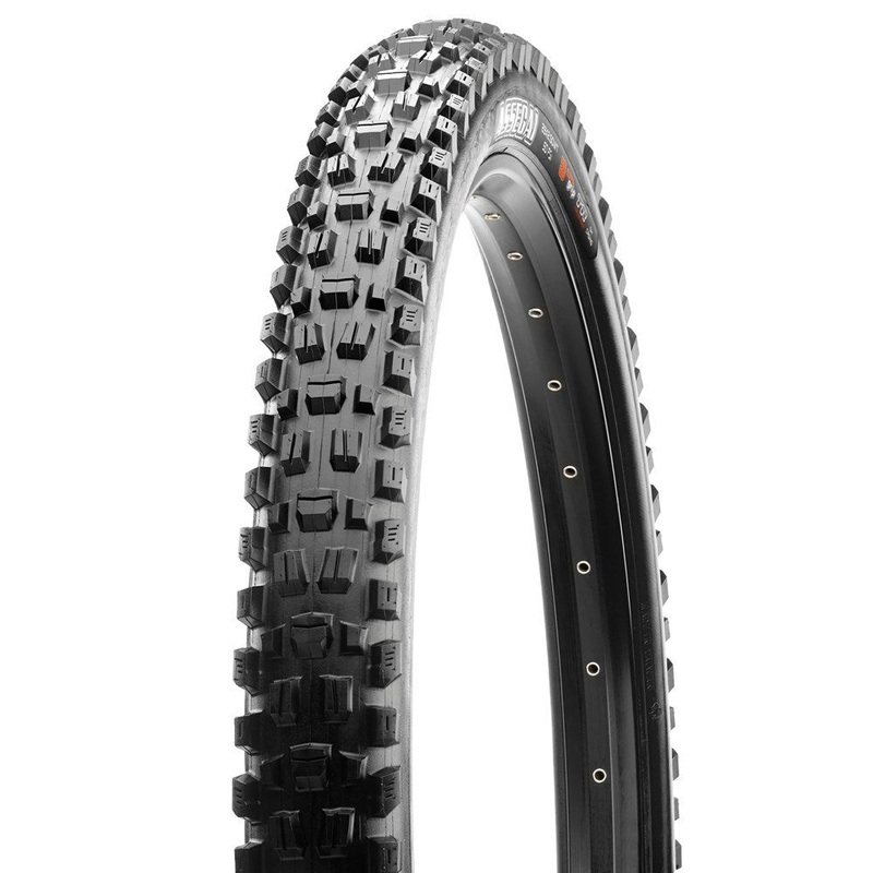 Maxxis Assegai E-50 Tyre – 27.5 Inch – 2.5 Inch – Yes – 3C Maxx Grip – Downhill – Soft – Heavy Duty Protection – Folding – Black