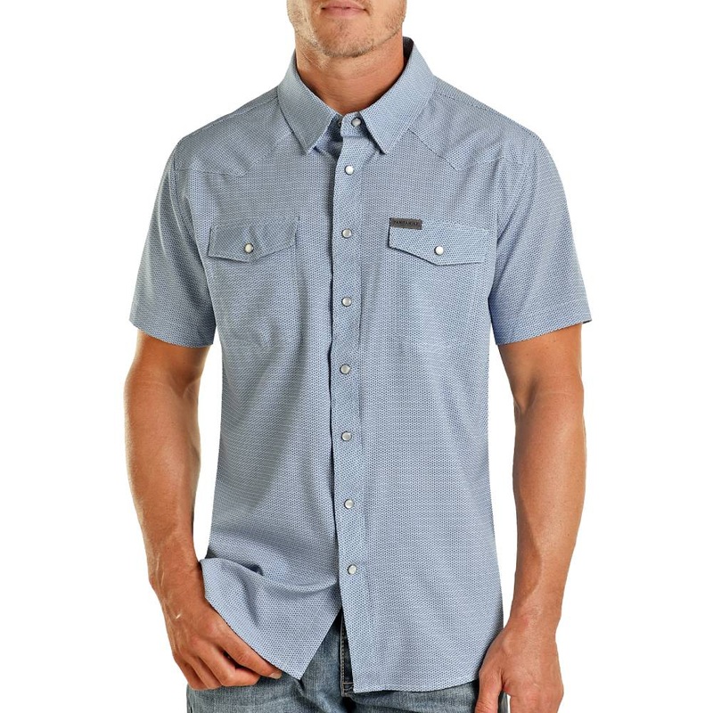 Panhandle Men’s Geo Print Shirt