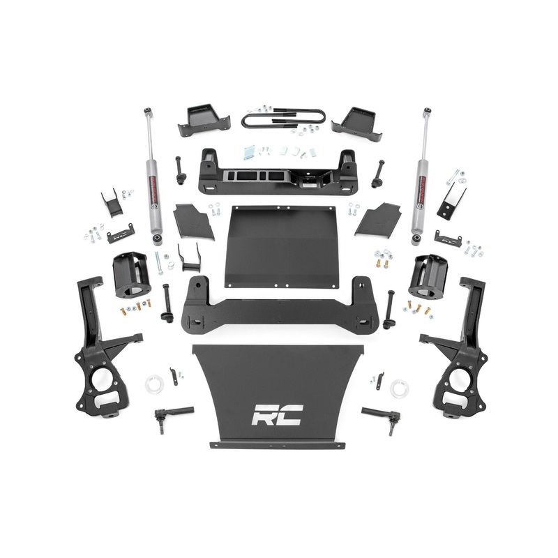 Rough Country | 4 Inch Lift Kit | AT4/Trailboss | Chevy/GMC 1500 (25-26) | 110330