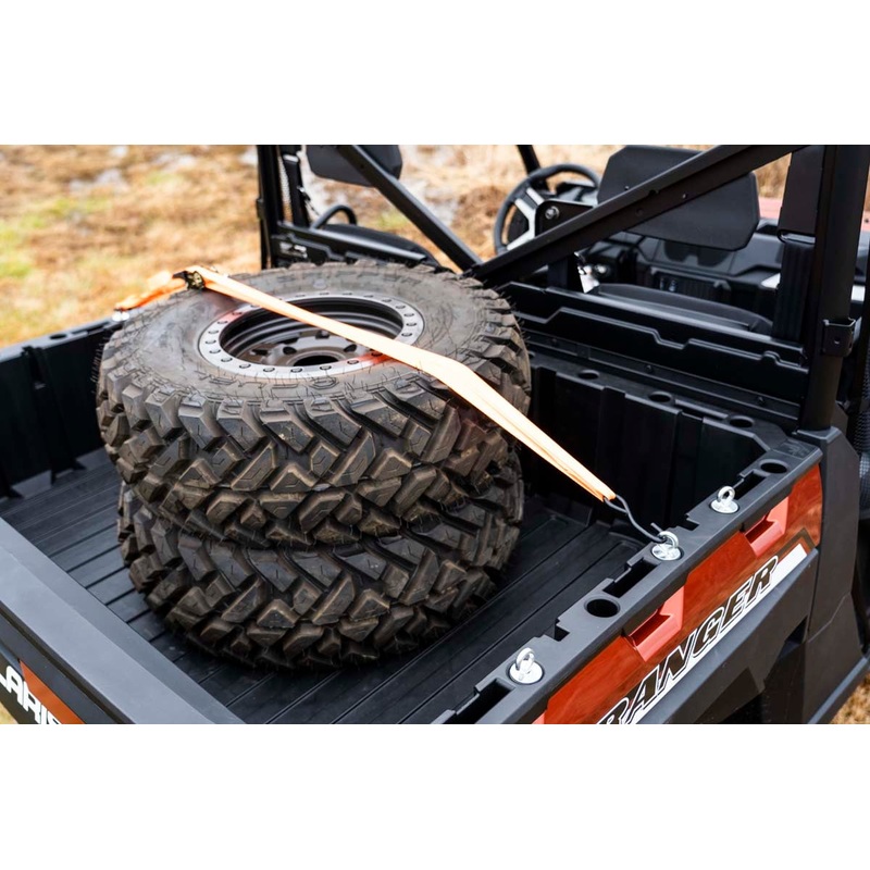 Rough Country | Bed Tie Down Kit | 1-7/16″ Diameter | 5 Pieces | Polaris Ranger XP 900/XP 1000/General | 99010