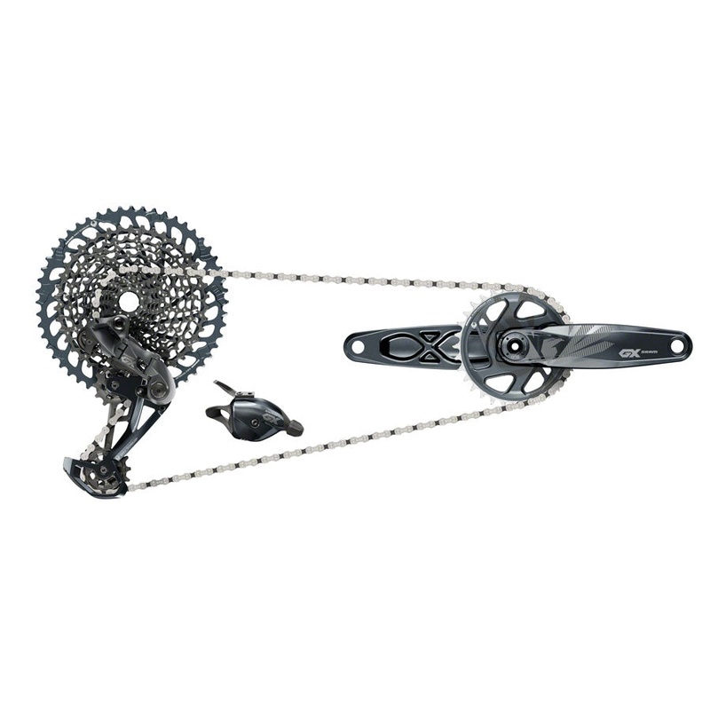 SRAM GX Eagle Groupset – 175mm Crankset, 32t, DUB, Trigger Shifter, Rear Derailleur, 12-Speed 10-52t Cassette and 12-Speed Chain