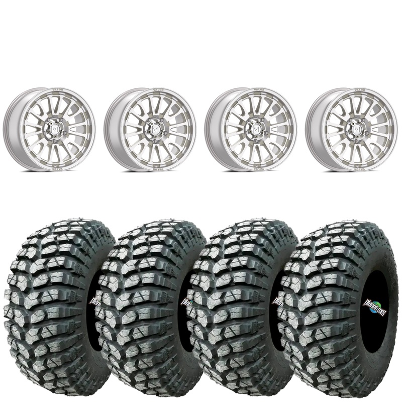 Valor Offroad V14 machined wheel on MRT Rocky RX | 4/156