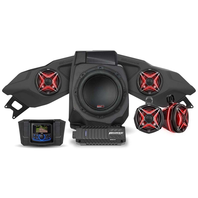 5 Speaker Kit Phase Eq W/ Jvc Controller