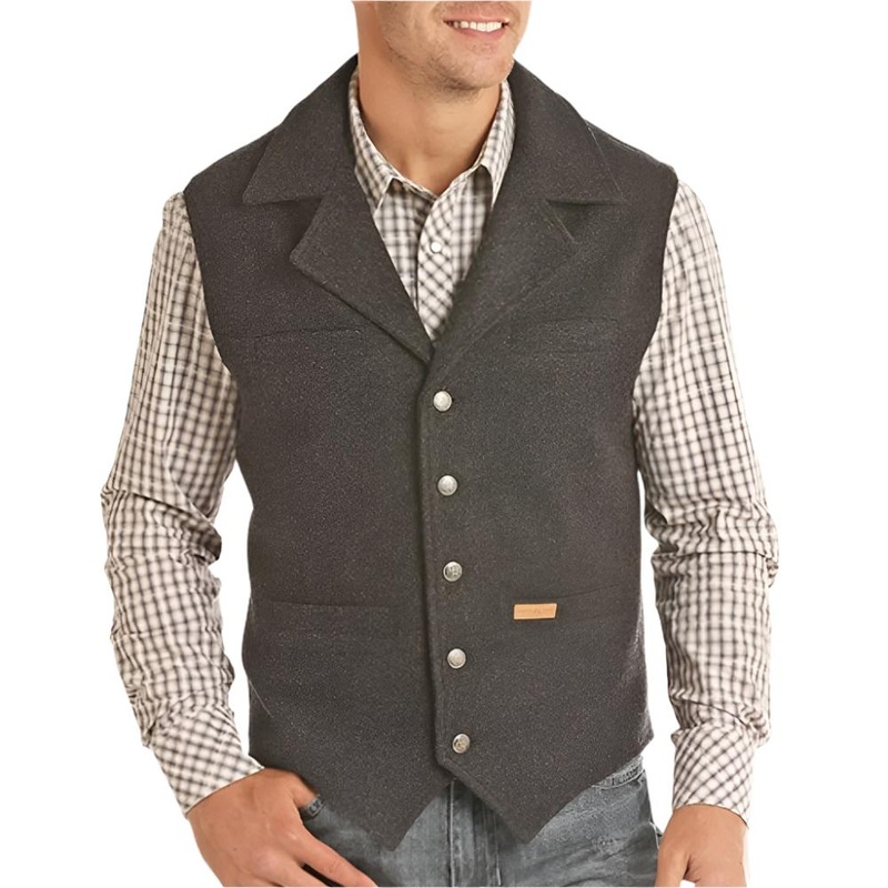 Powder River Montana Wool Vest