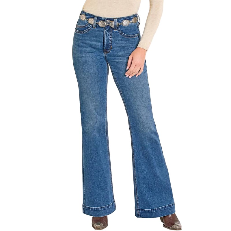 Rock & Roll Denim Women’s Raised Boot Stitch Trouser