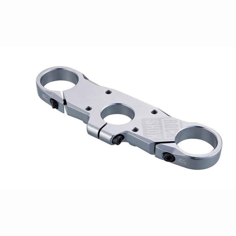 RockShox BoXXer C1 Flat Upper Crown 0mm Offset 36mm total offset on 27.5 46mm total offset on 29″ Gray