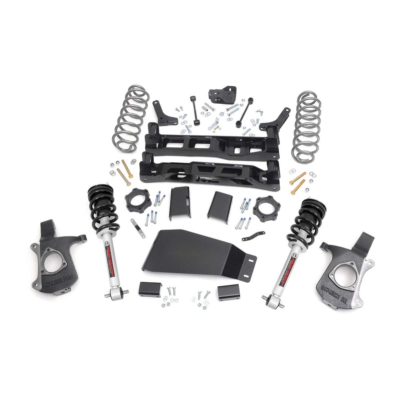 Rough Country | 5 Inch Lift Kit | N3 Struts | Chevy/GMC SUV 1500 2WD/4WD (2007-2014) | 28101