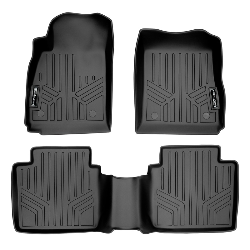 SMARTLINER Custom Fit Floor Liners For 2014-2020 Chevrolet Impala Black