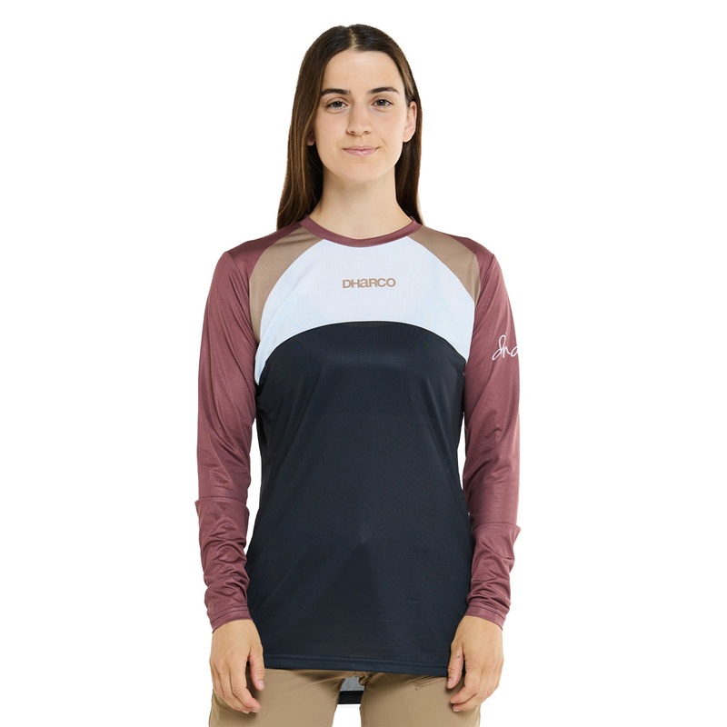 DHaRCO Women’s Long Sleeve Race Jersey – Women’s M – Lotus