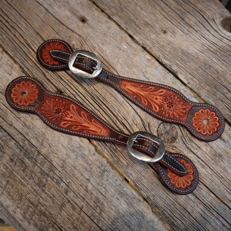 Handmade Ross Bullinger Spur Straps