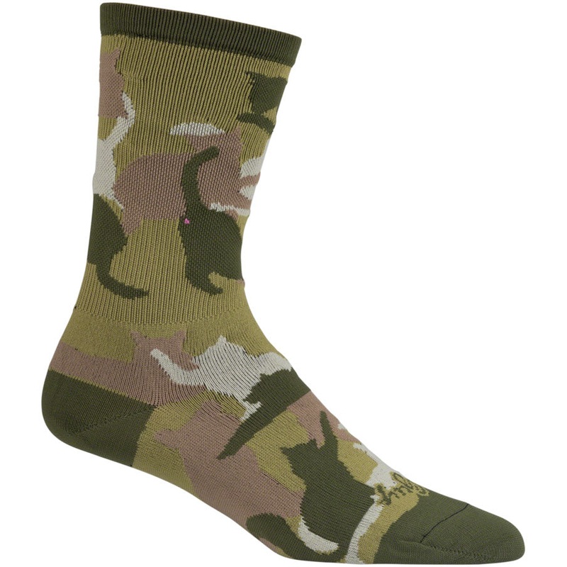 SockGuy Crew Catmo Socks – 5″ Green Large/X-Large