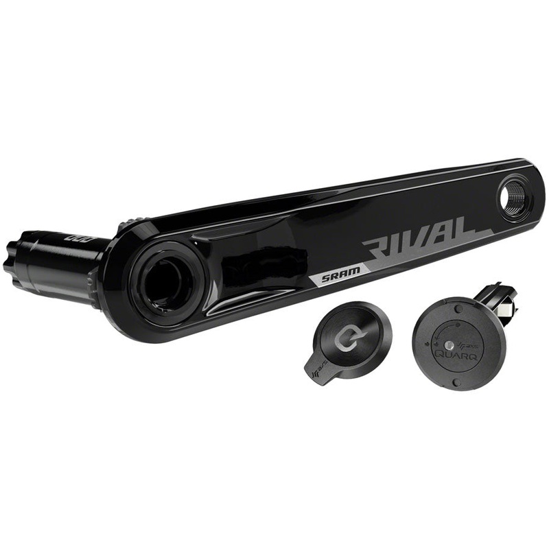SRAM Rival AXS Power Meter Left Crank Arm Spindle Upgrade Kit – 165mm DUB Spindle Interface BLK D1