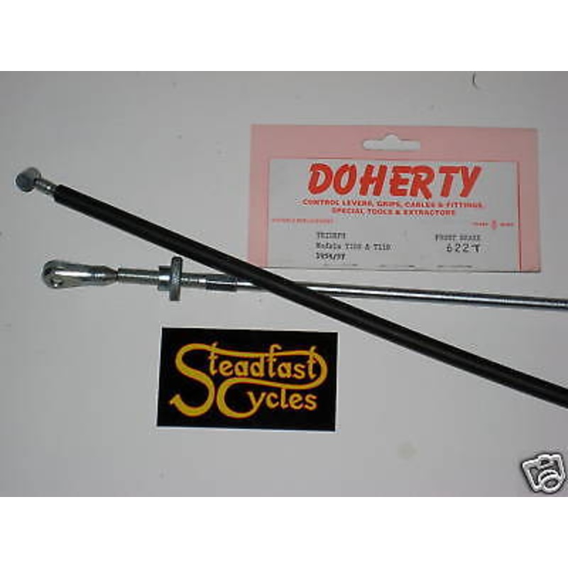 Brake cable front Doherty Triumph T100 T110 54 55 56 57 60-0305