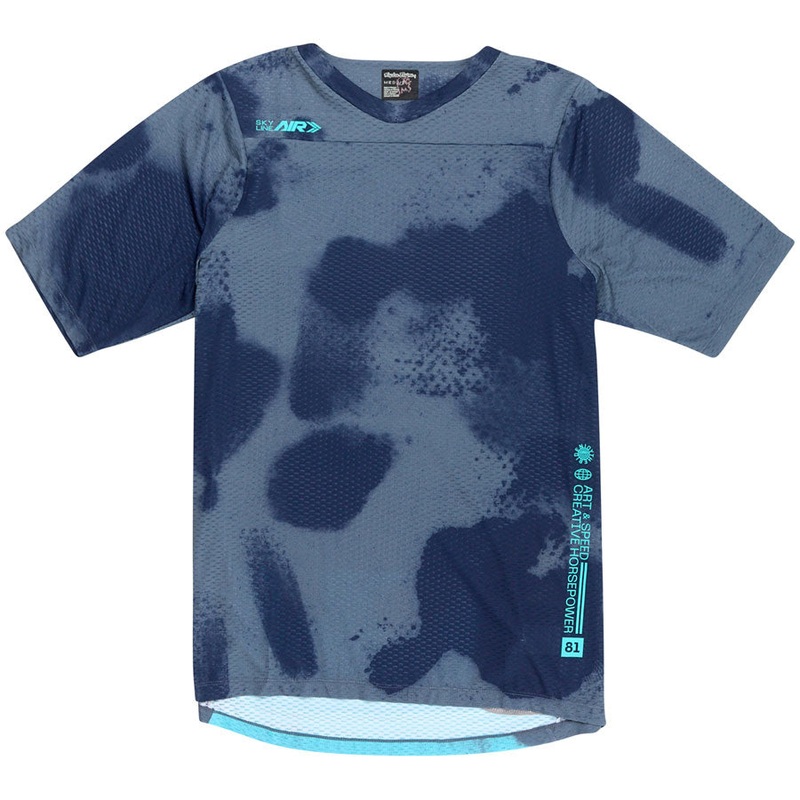 Troy Lee Designs Skyline Air Short Sleeve Jersey  Flared Steel Small