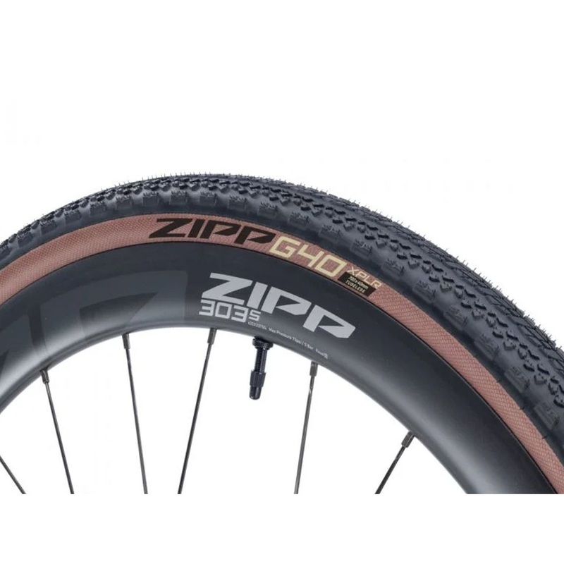 Zipp G40 XPLR Gravel Tyre – Tan – Folding – 40c – 700c