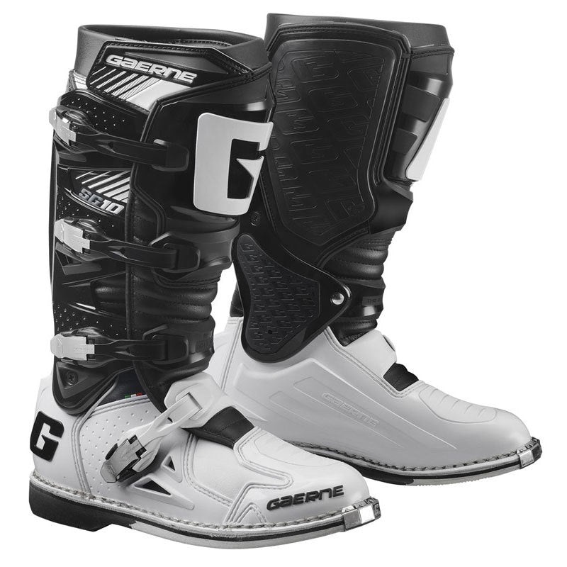 GAERNE SG-10 Boots Black/White Size 13