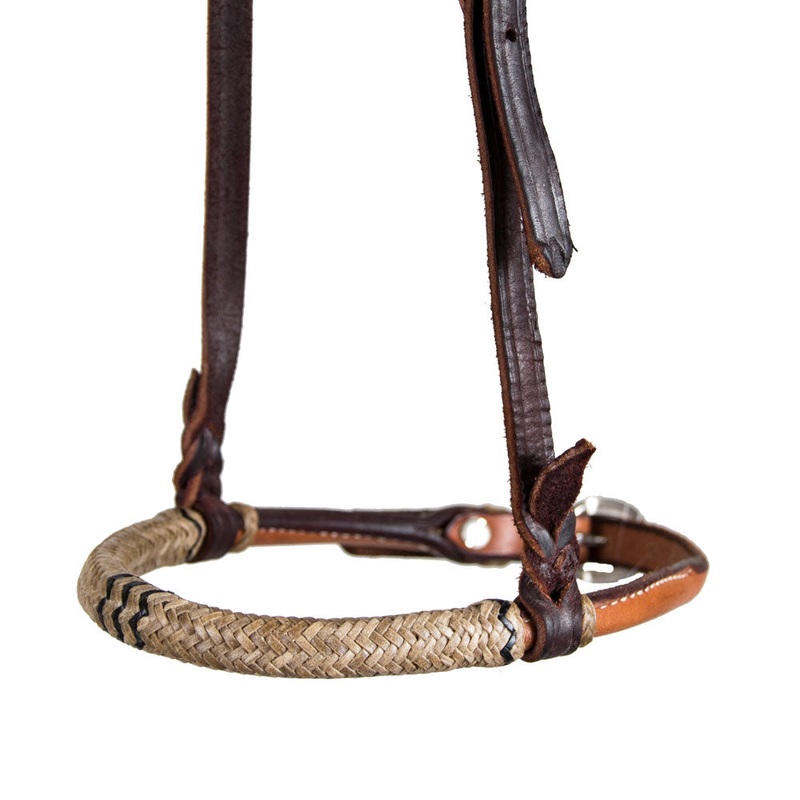 Teskey’s Harness Cavesson with Rawhide