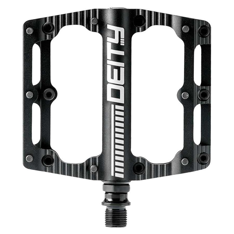 Deity Black Kat Pedals Cr-Mo Aluminum Spindle 9/16″ Black