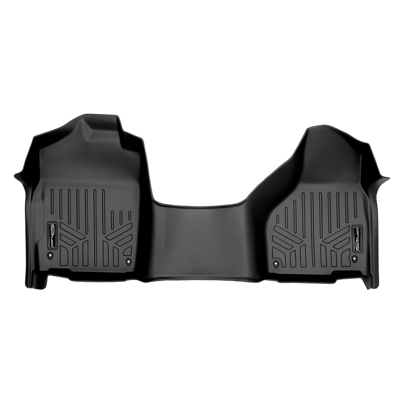SMARTLINER Custom Fit Floor Liners For 2019-2024 RAM 1500 Regular Cab With First Row Bench Seat and Over The Hump Coverage Black