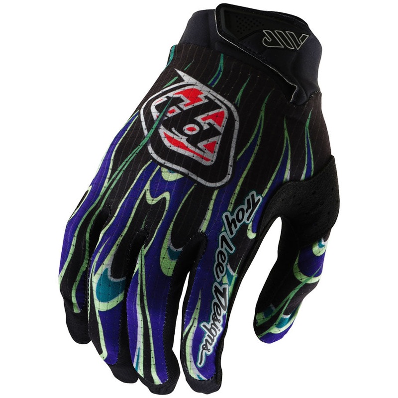 Troy Lee Designs Air Glove   Torched Black / Purple, Small