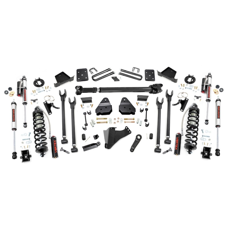 Rough Country | 6 Inch Lift Kit  |  4-Link  |  D/S  |  C/O Vertex | Ford F-250/F-350 Super Duty (17-22) | 56059