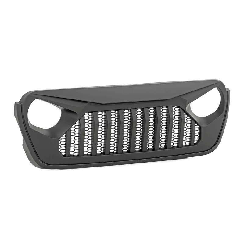 Rough Country | Replacement Grille | Angry Eyes | Jeep Gladiator JT/Wrangler JL 4WD (18-25) | 10496