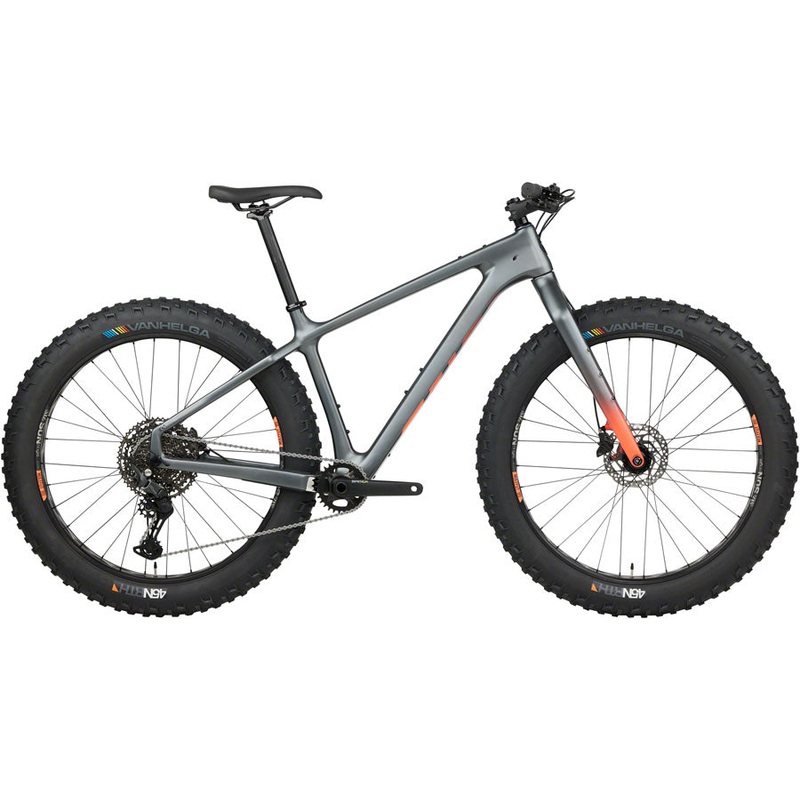 Salsa Beargrease Carbon Cues 11 Fat Bike – 27.5″ Carbon Gray Small