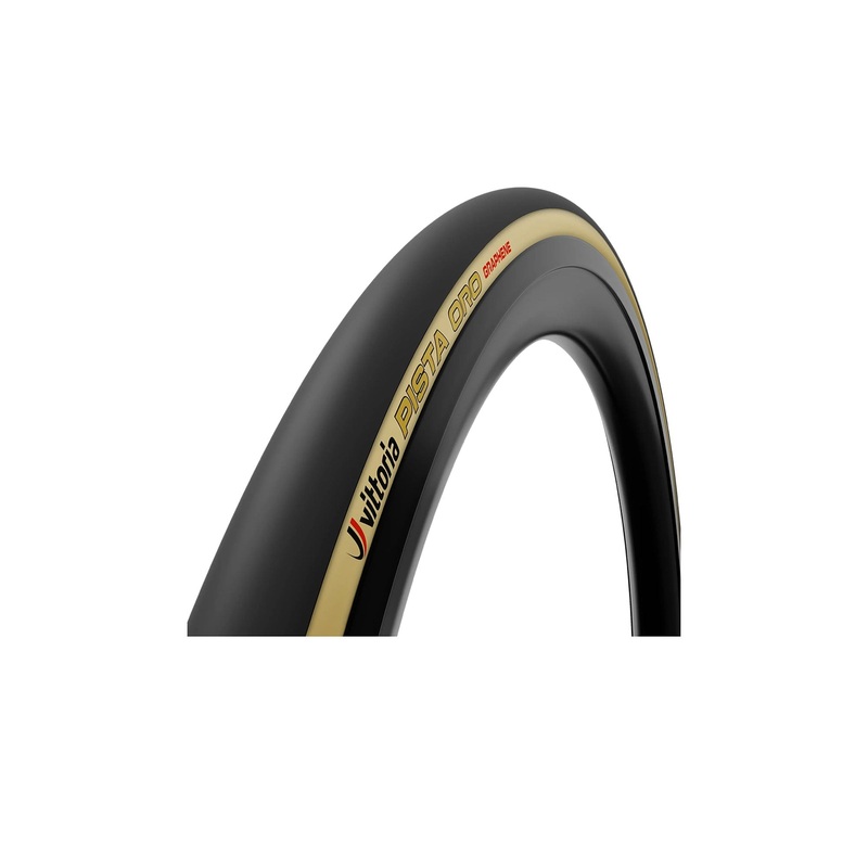 Vittoria Pista Oro G2.0 Tubeless Ready Tire Black / Tan