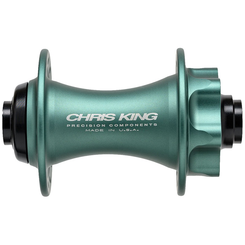 Chris King Boost Front Hub – 15 x 110mm 6-Bolt Matte Jade 28H