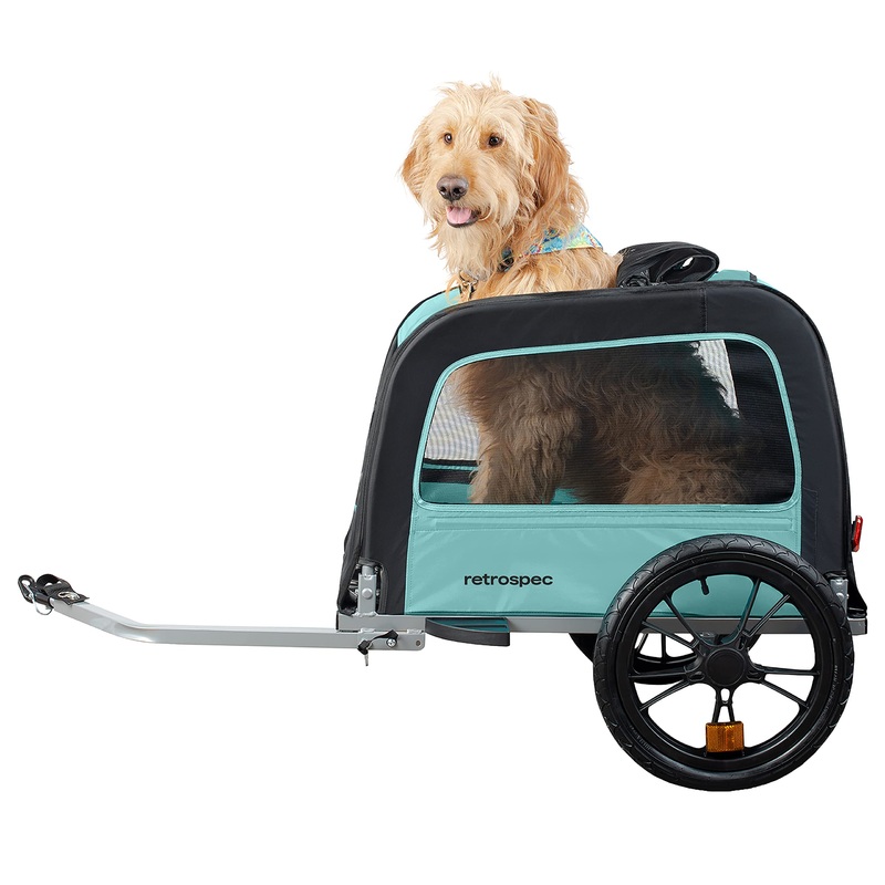 Rover Waggin Pet Bike Trailer by RETROSPEC Blue Ridge