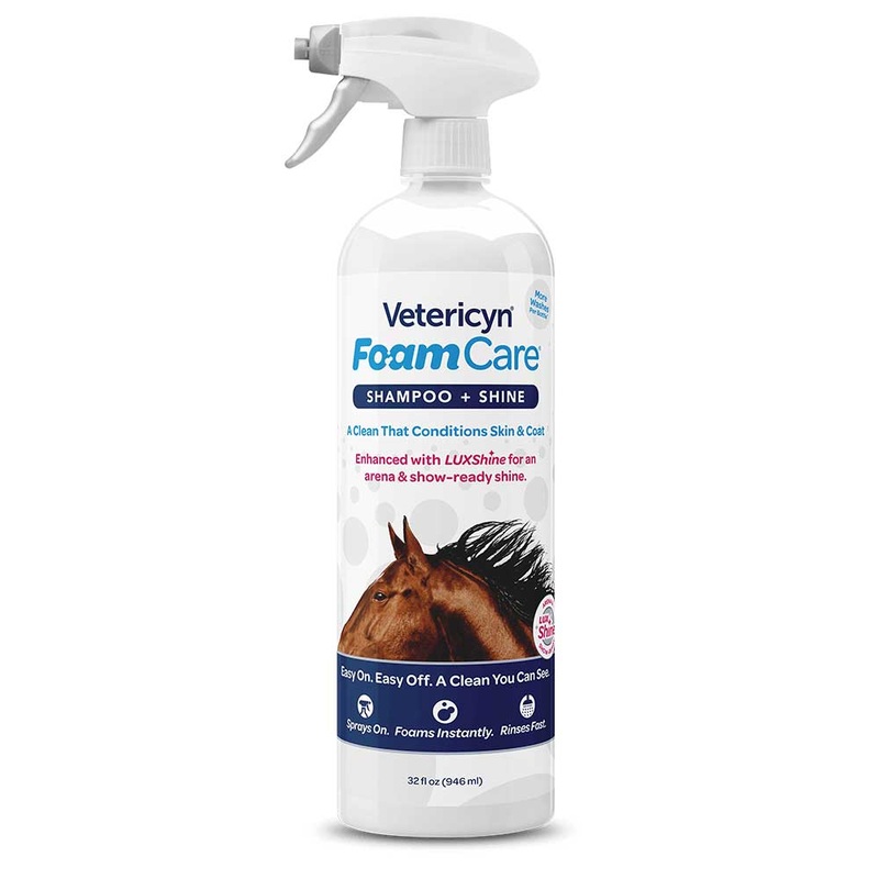 Vetericyn FoamCare Equine Shampoo
