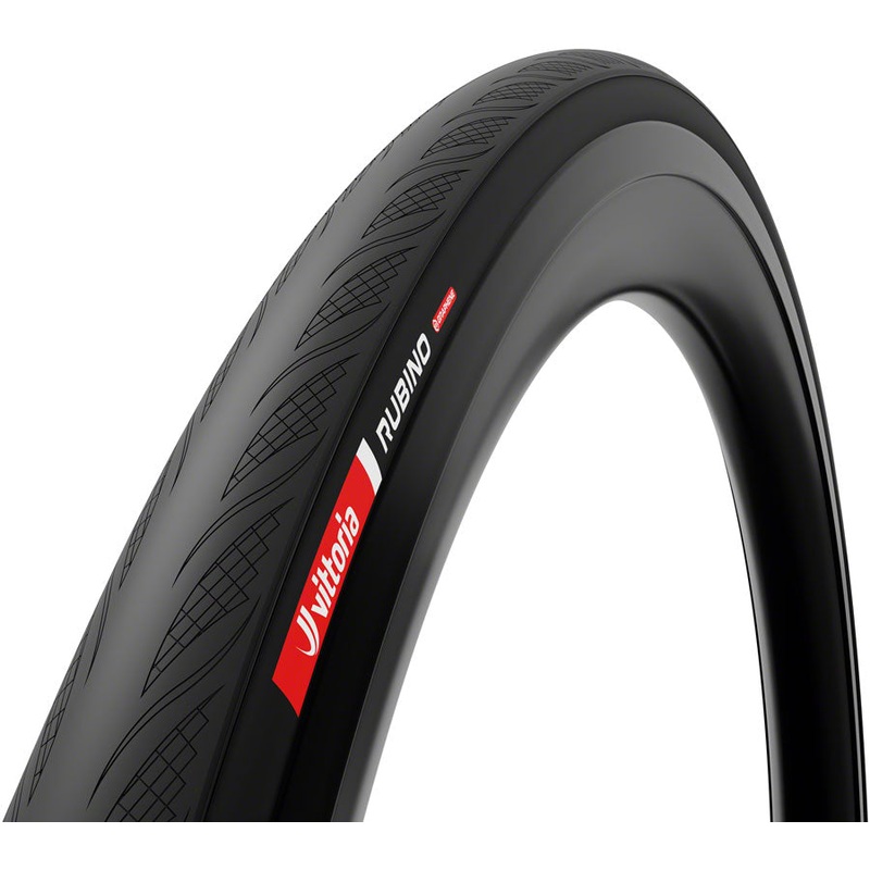 Vittoria Rubino V Tire – 700 x 28 Clincher Folding BLK 1C Graphene + Silica G2.0