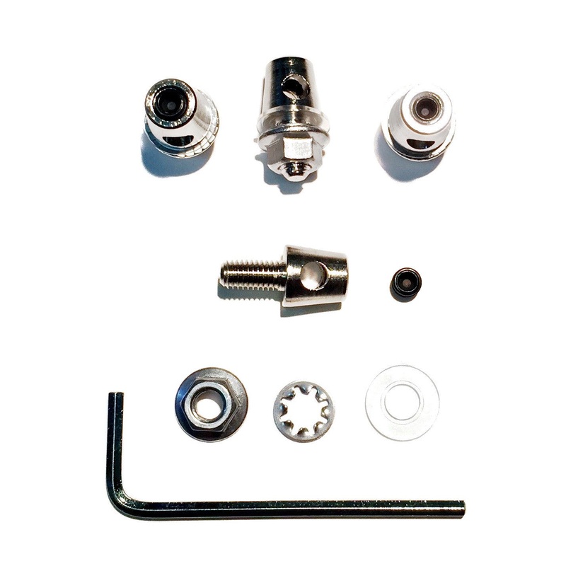 Brass Hex Daruma 4mm