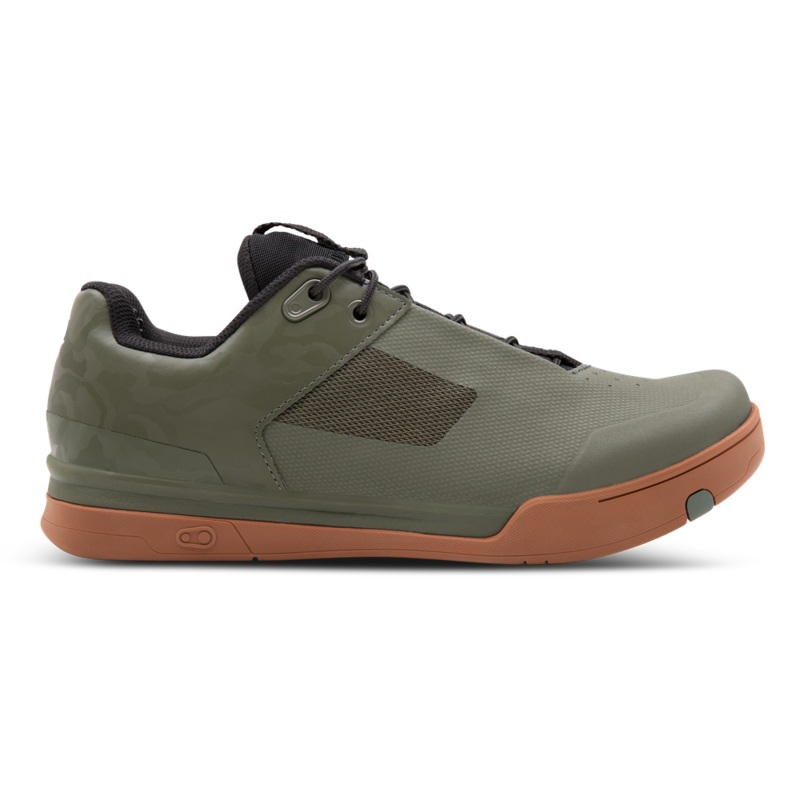 Crank Brothers Mallet Lace Clipless Shoes – US 6 – LE Camo – Black – Gum