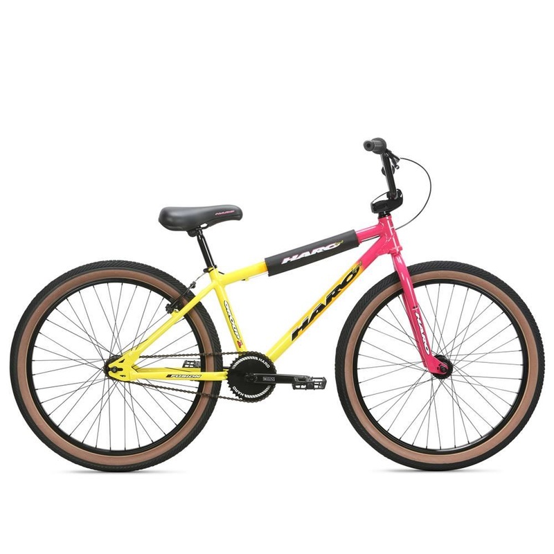 Haro Group One 24″ BMX Bike Pink With Orange And Yellow