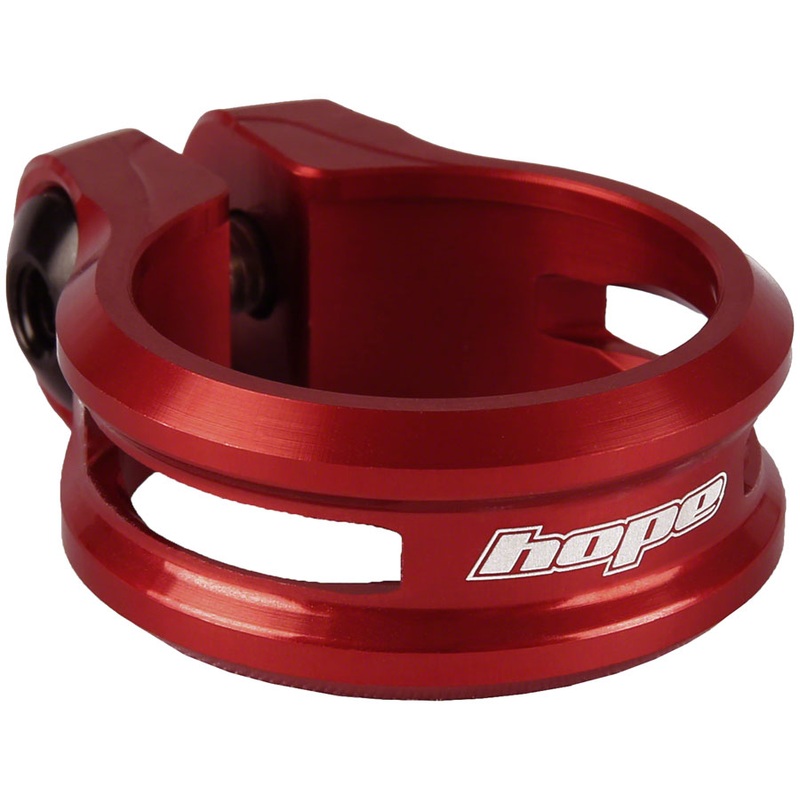 Hope Seatpost Clamp – 34.9mm Bolt-On Red