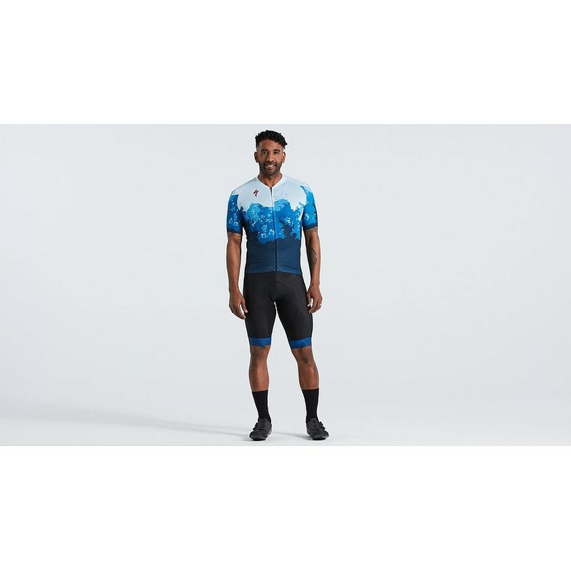 Specialized In Layers Sl Jersey Ss Men Blue/White S