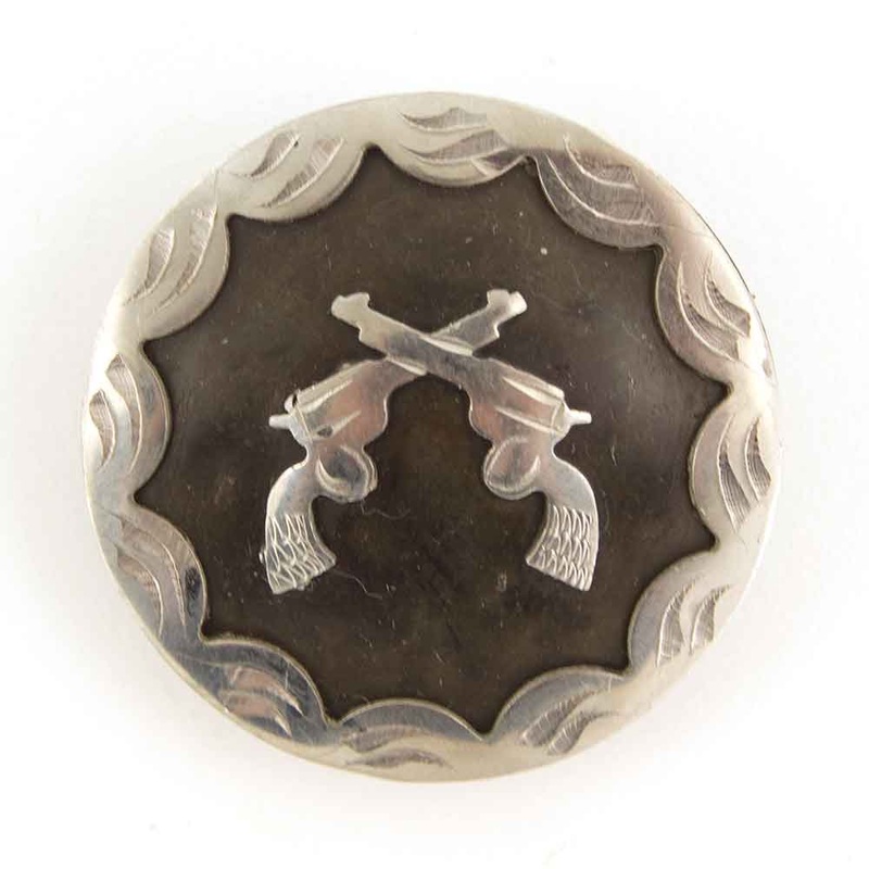 Antique Pistol Concho