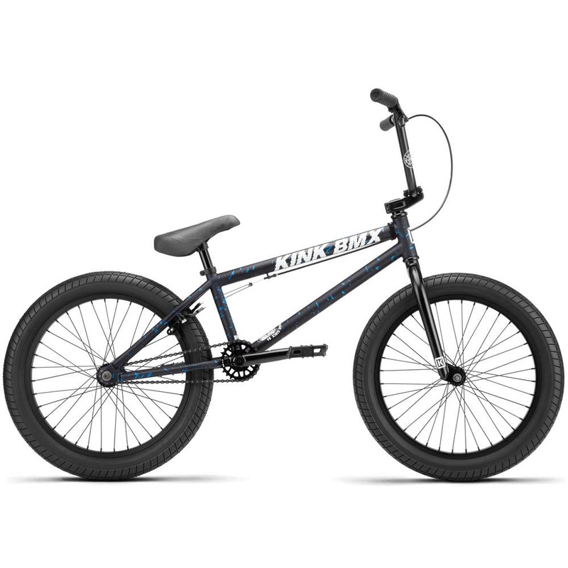 Kink Curb BMX Bike 2022 Matte Midnight Black