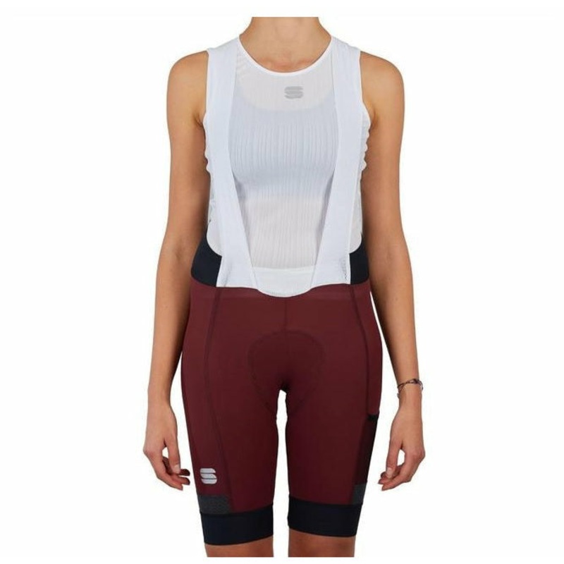 Sportful Women’s SuperGiara Cycling Bib Short Red Wine