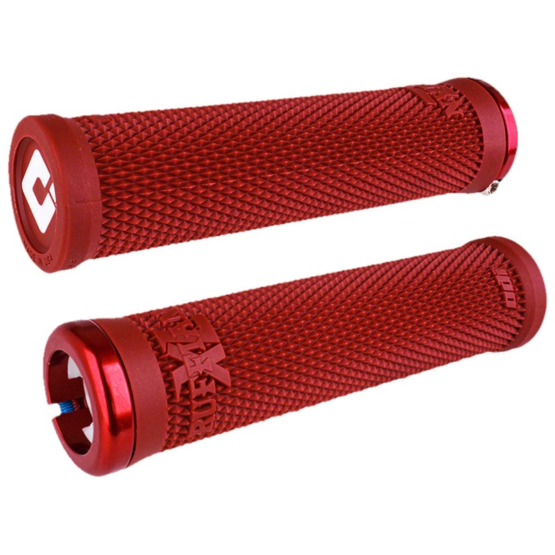 ODI Ruffian XL v2.1 Lock-On Grips – Red