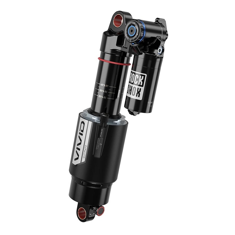 RockShox Vivid Ultimate C1 Rear shock 185×55 Shaft Eyelet: Standard Body Eyelet: Trunnion R25 C34 X2 1 Token