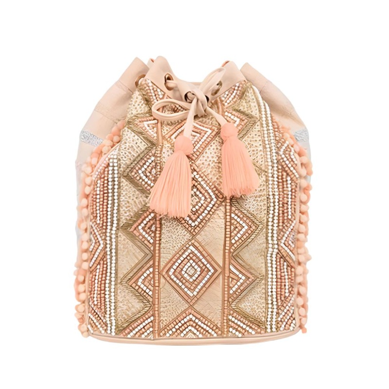 Rose Gold Embellished Backpack – FINAL SALE