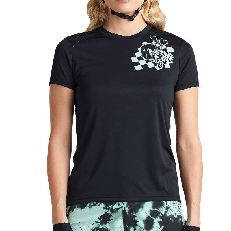 TLD Lilium Women’s Short Sleeve Jersey – Women’s M – Micayla Gatto Black